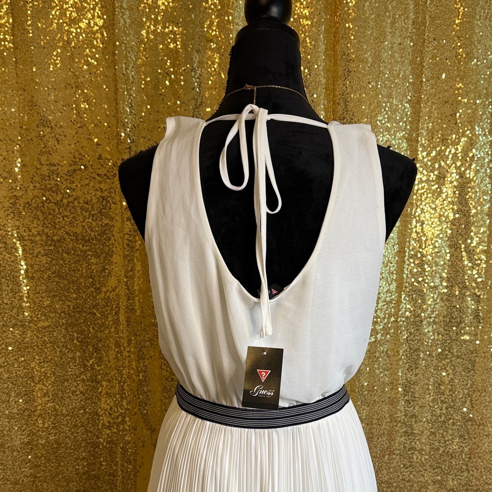 Guess Elegant White Maxi Dress - Picture 6 of 11